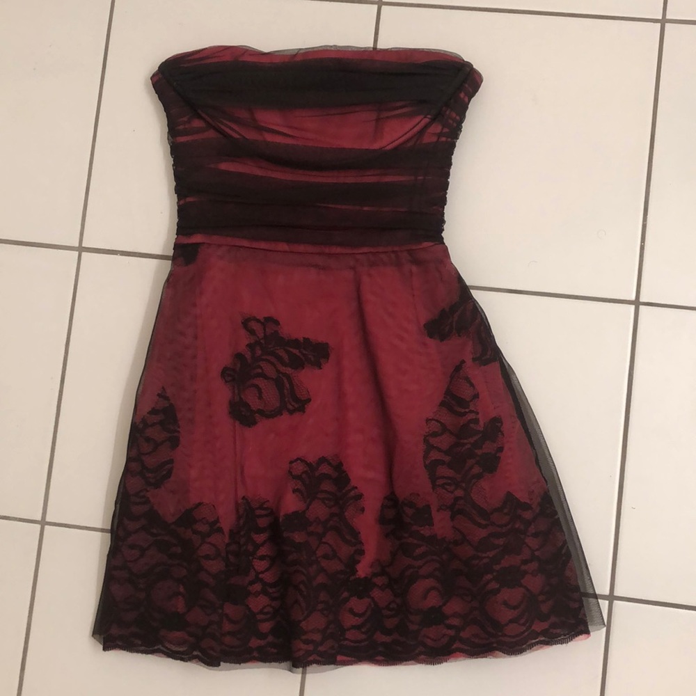 BCBGMaxAzria strapless dress